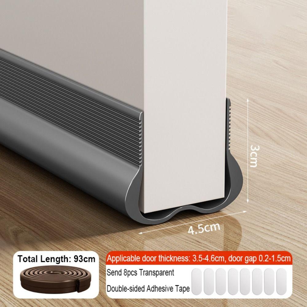 Door Bottom Seal Sealing Strip With Tight Seal, Blocks Drafts & Bugs, Minimizes Door Friction For Effortless Opening