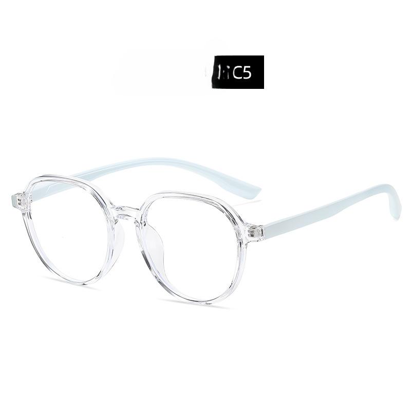 New Fashion Juvenile Eye Protection Glasses TR Full-frame Children's Glasses Anti-blue Myopia Glasses