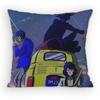 Classic Anime LLupin The Third Pillow Case Antidustmite Pillowcase Invisible zipper silky Sofa cushion cover for bedroom