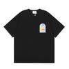 Casablanca Short Sleeve T-Shirt Men Women 2025 Casual Cotton Tee Breathable Antibacterial Loose Fit