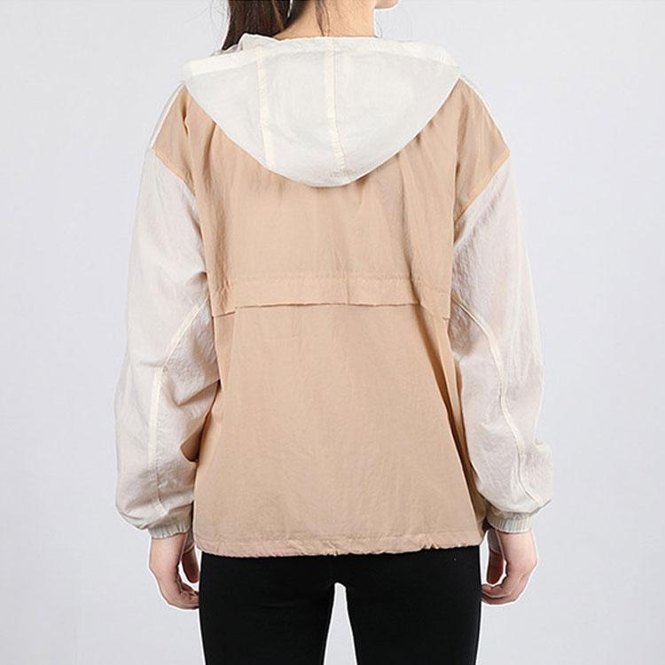 Nike Sportswear Icon Clash Casual Breathable Woven Hooded Jacket Women Jackets Flame-Pink CJ2296-110