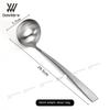 Dowblew Soup Spoon Large Household Soup Ladle Oil-Resistant Stainless Steel Spoon for Eating and Serving Soup Wholesale