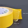 1Roll 20M Double Sided Tape High Viscosity Grid Fiber Transparent Double Sided Tape Sticky Adhesive Fiber Mesh Tape HMM