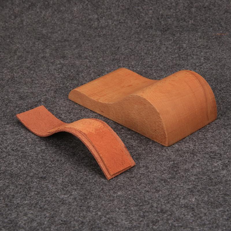 1 szt. Ręcznie robione narzędzia skórzane Paski Narzędzia do gięcia Narzędzia do formowania giętego Wiąz Drobno woskowane Polerowane Szlifowane Buk do paska do zegarka