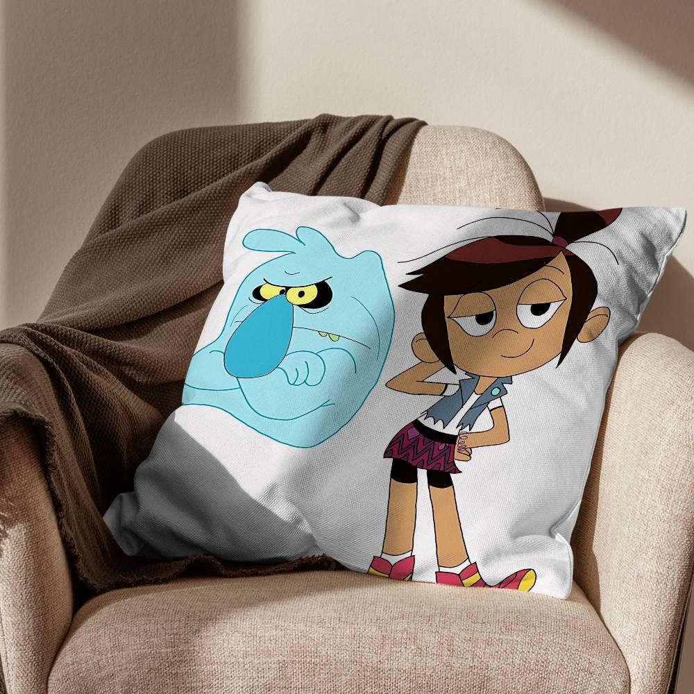 

magical Ghost and Molly McGee Pillow Case Sofa Living Room Bedroom Headboard Backrest Cushion Square Cushion Nap Time 30x30cm