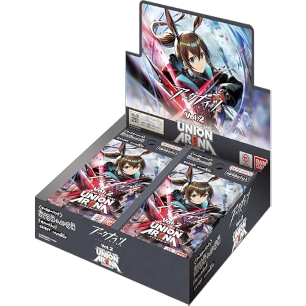 Bandai (BANDAI) UNION ARENA BOOSTER PACK ARK KNIGHTS Vol. 2 [EX11BT] (BOX) 16 pack, target age 9 ...