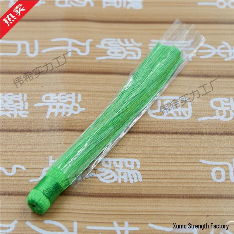 

Single Color Plate Chinese Knot Tassel Semi-Finished Sachet with Horse Ornament for Car or Home Décor