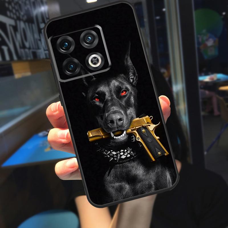 Animal Doberman Dog Funda For OnePlus 12 12R 13 R 11 9 10 Pro 8T 9RT 10T OnePlus Nord N20 N30 CE 4 2 3 Lite Case