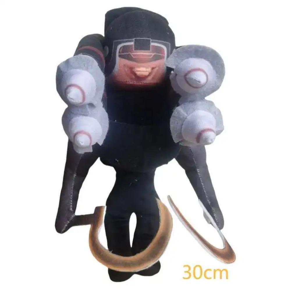 Skibidi Toilette Titanen Clockman Bohrmann TV-Mann Lautsprechermann Gman Plüsch Aufgerüsteter Bohrmann Sprecherkamera Mann Plüschtier