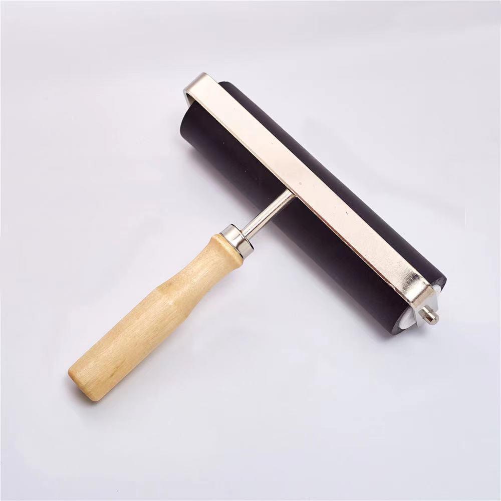 

15cm Rubber Ink Roller for Printmaking, Clay Modeling, and DIY Figurines