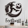 2026 World Cup Football Soccer Wall Sticker Self-Adhesive Removable for Home Party Room Fan Sports Decor