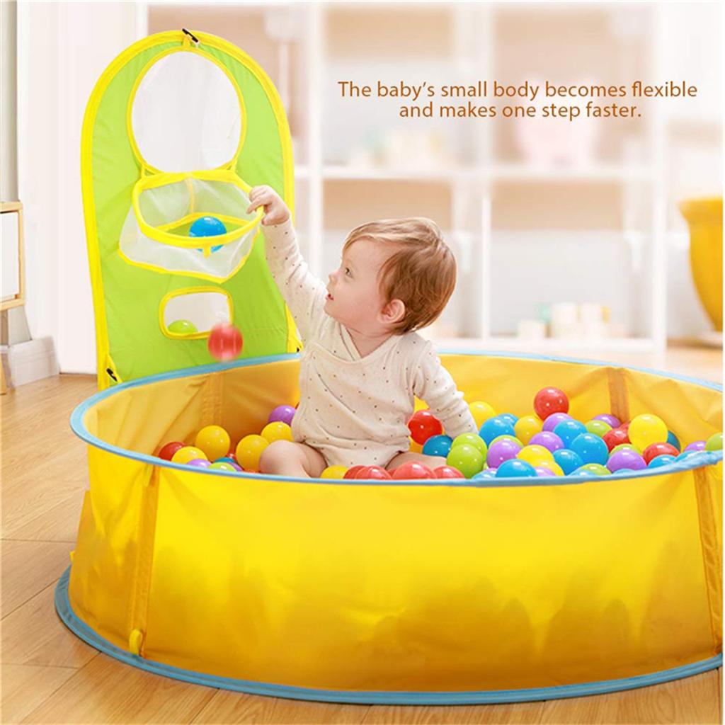 Beach Tent Portable Play Tent Paddling Pool Automatic Speed Open Children Swimming Pool