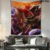 Elden Ring Wall Hanging Printed Fabric Blanket Decorative Tapestries for Bedroom Living Room Home Decor