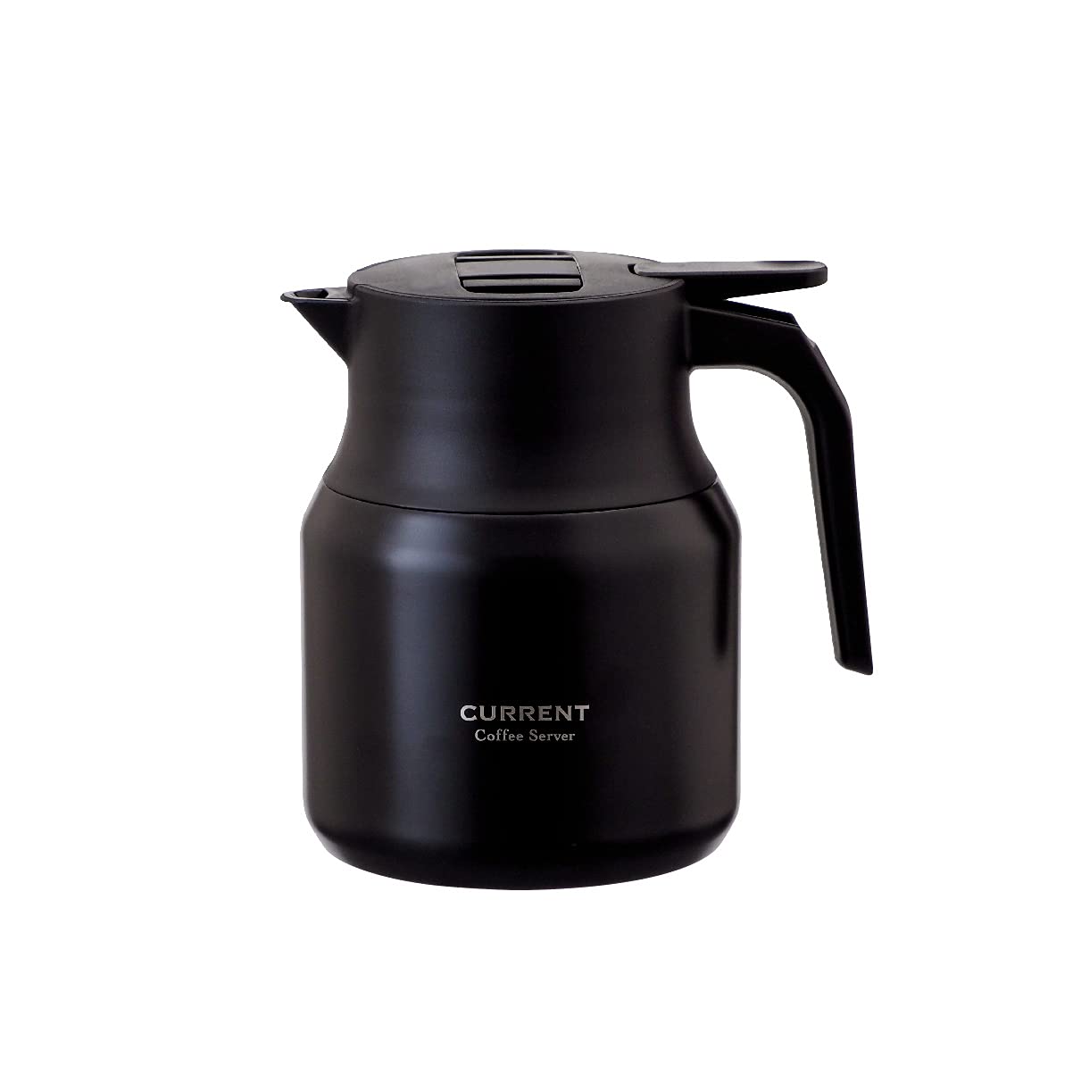 

Atlas ACS-805BK Stainless Steel Coffee Server, Unbreakable, Insulated Thermos, Disassembles for Cleaning, Adjustable Water Flow, 0.85L, Black