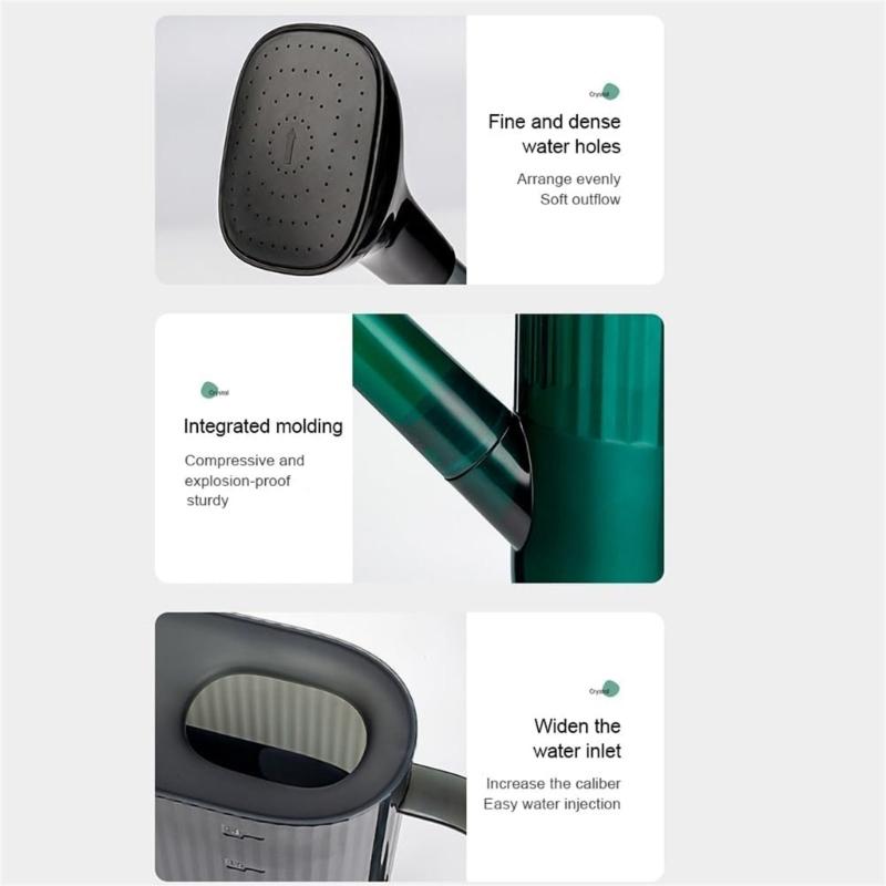 1.8L Capacity Watering Can for Plant Watering Can for Indoor Outdoor Gardening Watering Pot with Ergonomic Handle