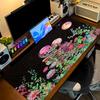 Skull Couple Color Mouse Pad Large Gaming Table Cushion Non-slip Laptop Tablet Big Mousepad XXL Mat Mini PC Playmat With Lock edge