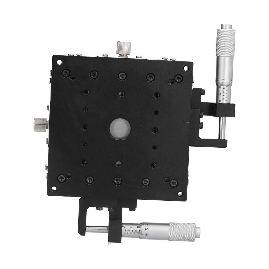 Translation Stage X Y Axes Sliding Table Micrometer Cross Roller Guide 100mmx100mm M2WGA100