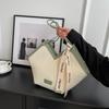 2025 New Vertical Women's Bag Casual Bag Commuter Fashion Shoulder Bag Large Heart Tote Bag