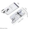 Multifunctional Electric Sewing Machine with Zipper, Binding, and Overlock Presser Foot Attachments