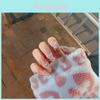 Cute Heart-shaped Pearl Nail Stickers X2 Oval Style Sweet Ins Wind Pure Desire