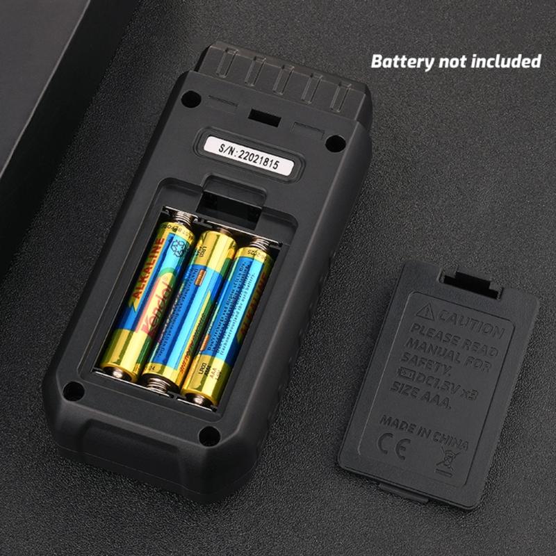 Digital Tachometer 2.5-99999RPM Non-contact LasersRotation Speed Meter Memory Function for Car Motor Fan Washing Machine