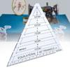 Acrylic Triangle High Transparency Original Scale Tailor Maker Ruler for Quilting