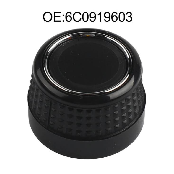 Audio Control Enhancement Car Radio Knob Turn Knob For Car Audio Easy tallation Hassle-Free Upgrade OEM Part Number 6C0919603