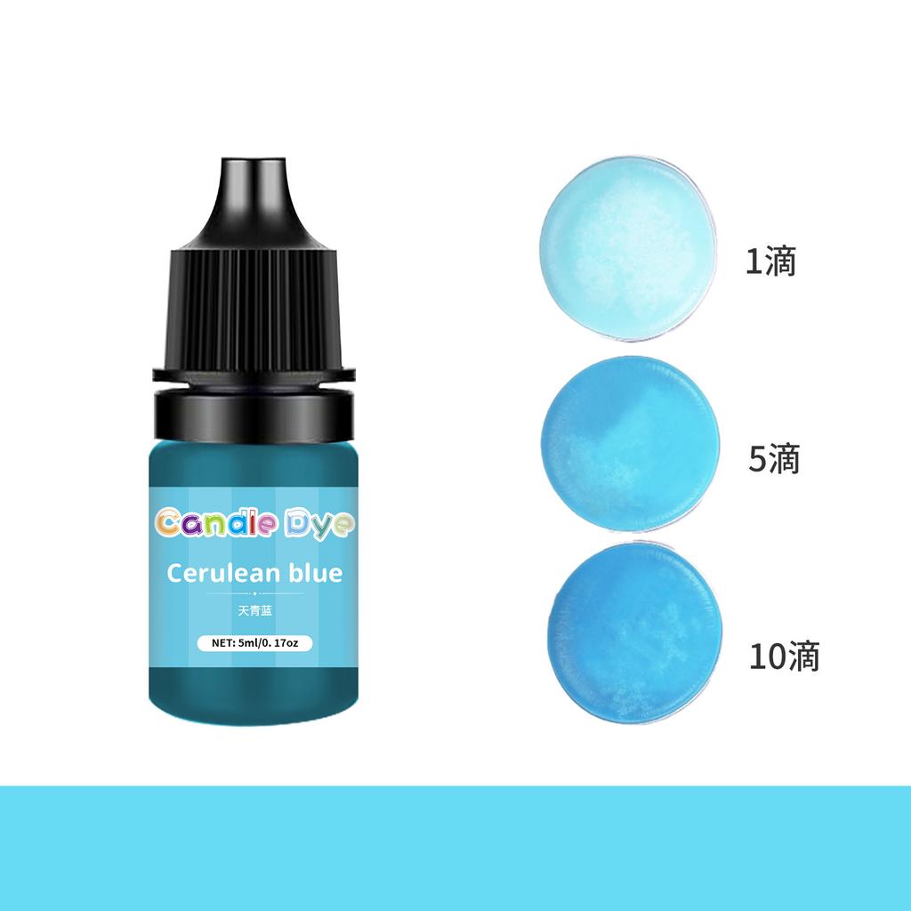 36 Colors Candle Making Dye, Highly Concentrated Liquid Oil-Based Coloring for Soy Wax, Bees Wax, Gel Wax - Easy Color and Safe