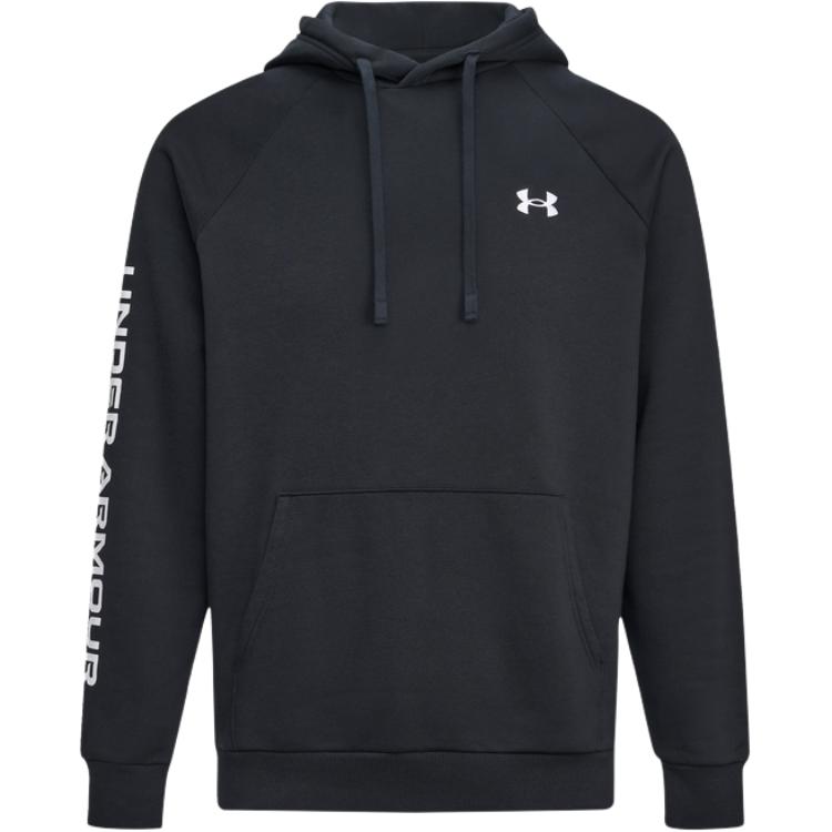 Under Armour Brand Logo Loose Fit Hooded Sweatshirt Men 6006386-001 M