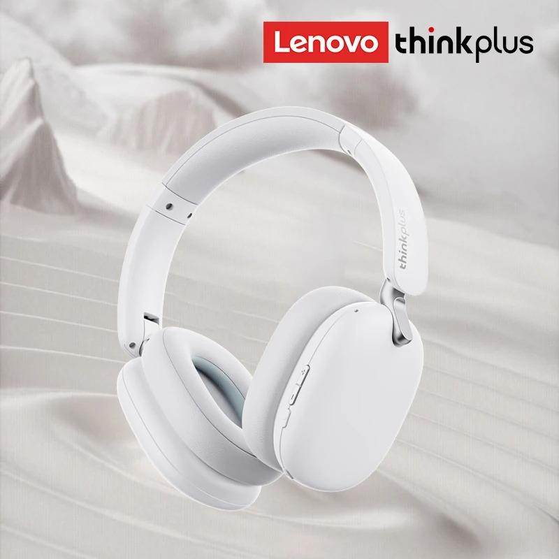 Original Lenovo TH60 Game Over-ear Headset Wireless Bluetooth 5.4 Noise Cancelling HD Call Headphones Low Latency Stereo Earbuds Sport With Mic Pods