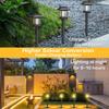 Outdoor Garden 2/6/12PCS Retro Solar Waterproof Signs for Courtyard Solar Lights Landscape Grassland Corridors