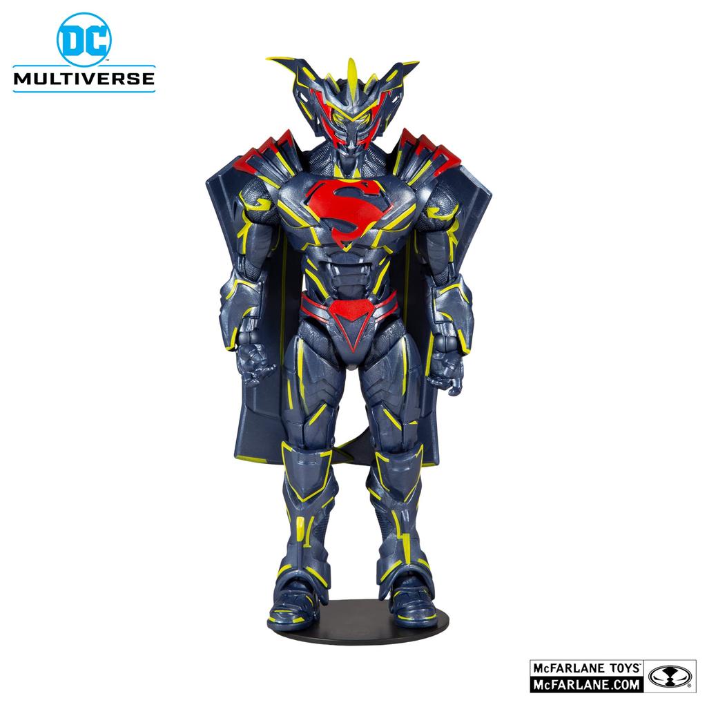 DC Multiverse DC Comics Armored Superman Energized 7 Inch Action Figure Silver #091