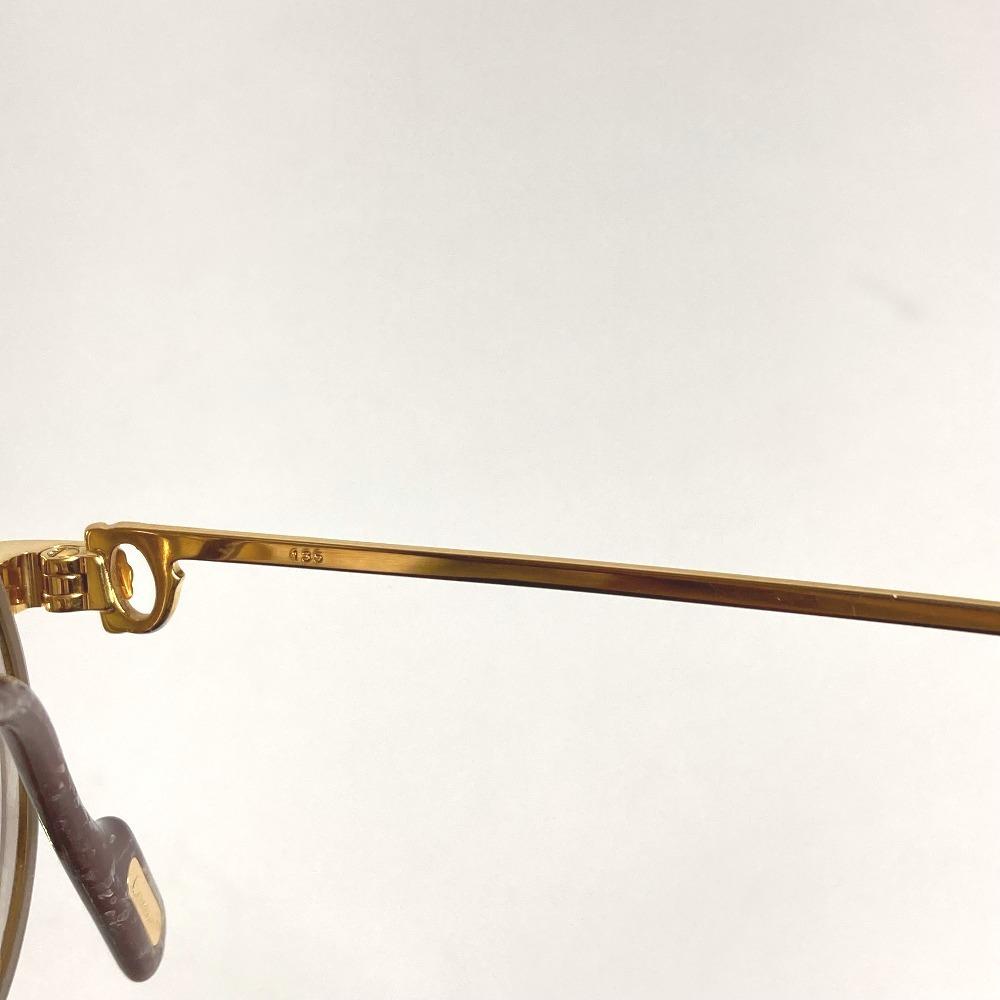 Cartier Logo Trinity Eyewear Glasses Metal Gold