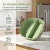Flexible Silicone Air Fryer Liner Food Grade Circular Oven Basket Mat  Air Fryer Accessories