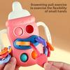 Baby Pull And Grip Toy With Soft Silicone Material For Infant Hand Development