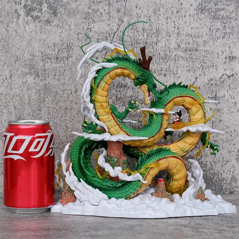 22cm Dragon Shenron Figure Anime Japanese Sheron Statue Dragon Sculpture Figurine Decor Livingroom Decoration House Accessories