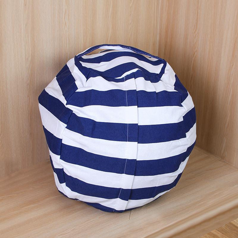 Childrens Plush Toy Storage Bag With Zipper For Bedroom And Living Room Organization