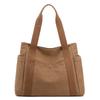 2025 Women's Large Canvas Tote: Fashionable, Artistic, and Simple Design with Single Shoulder Strap