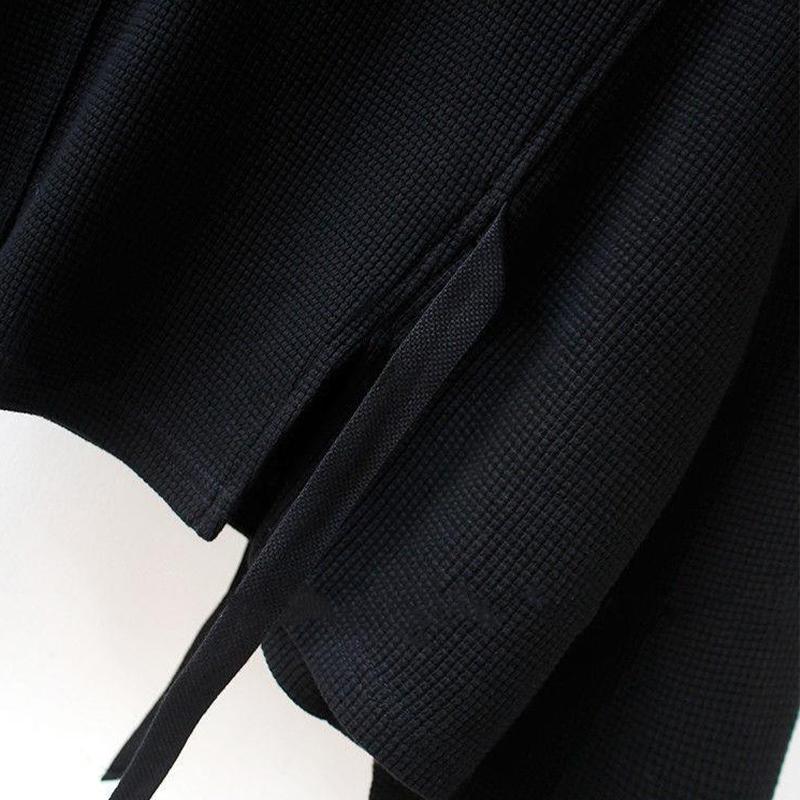 Women's Waffle Sweatshirt Fashion Solid Color Top Casual Short Long Sleeve Pullover Thin Section