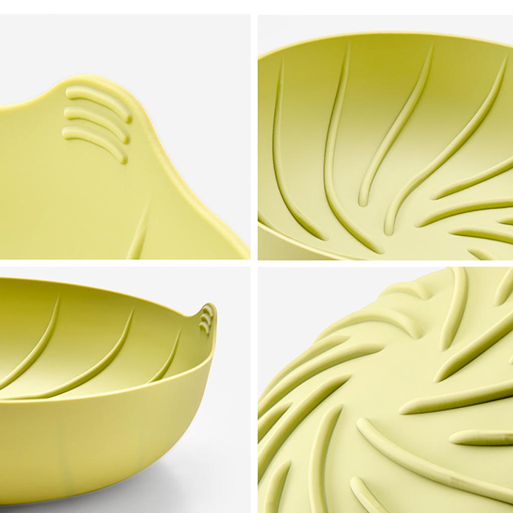 2pcs Circular Air Fryer Baking Tray Set Silicone Bakeware Creative Baking Tray Kitchen Baking Tools