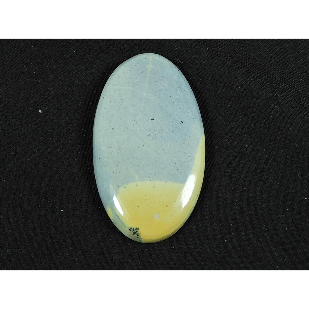 26X46X05MM Natural Malingano Jasper Oval Cabochon Loose Gemstone 64Cts. SK-4696