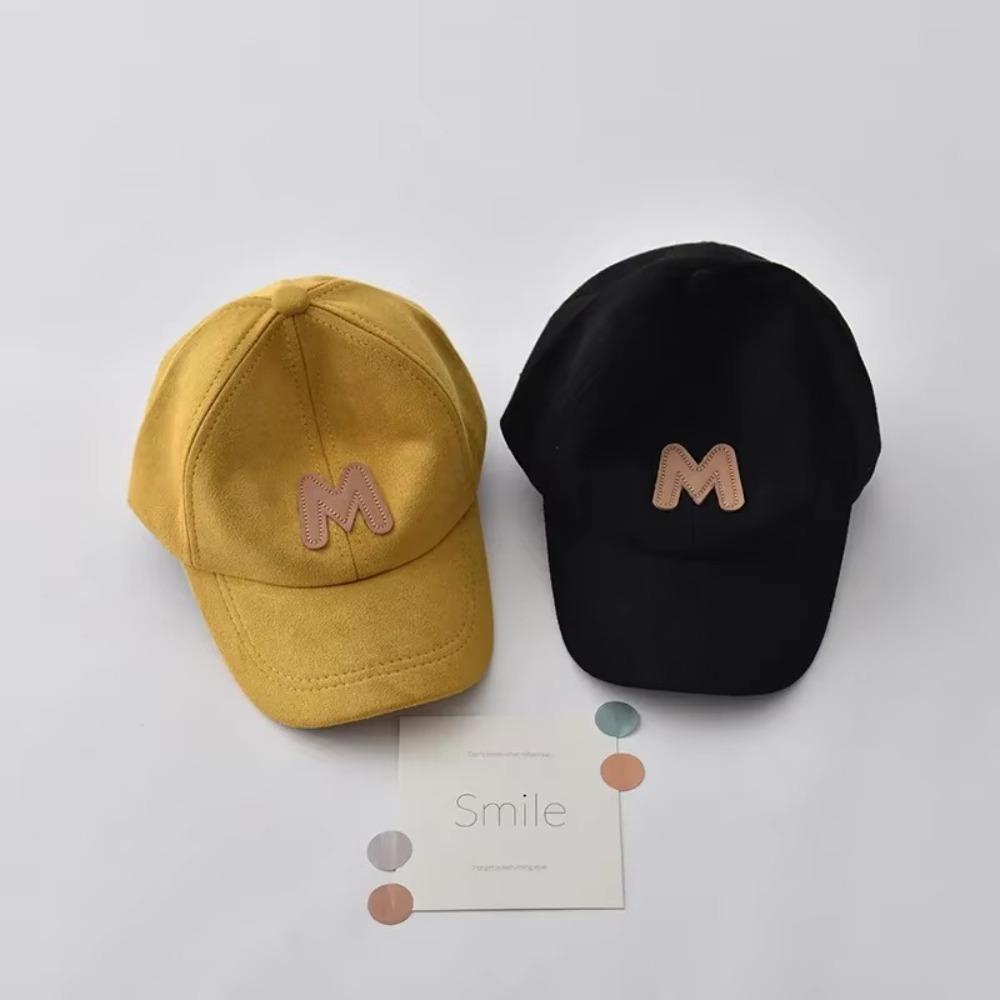 Adjustable Children Baseball Hat Suede Baby Outdoor Sun Visors High Quality Duck Tongue Caps