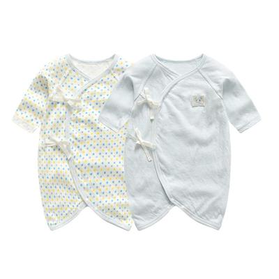 Combinaison pour bébé nouveau-né à manches longues pour filles et à pois uni 70 cm [Bébé koi] Maillot de corps, Matière pour toutes saisons, Printemps, Automne, Été, Grenouillère,