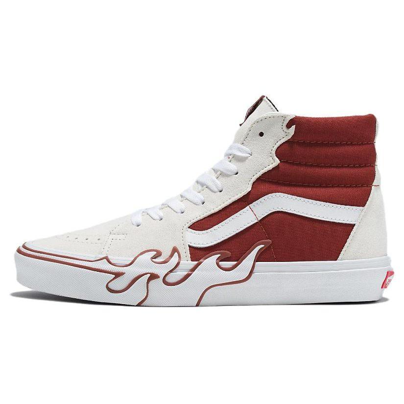 Sk8 Vans-Hi `Liesma - Balts Tawny