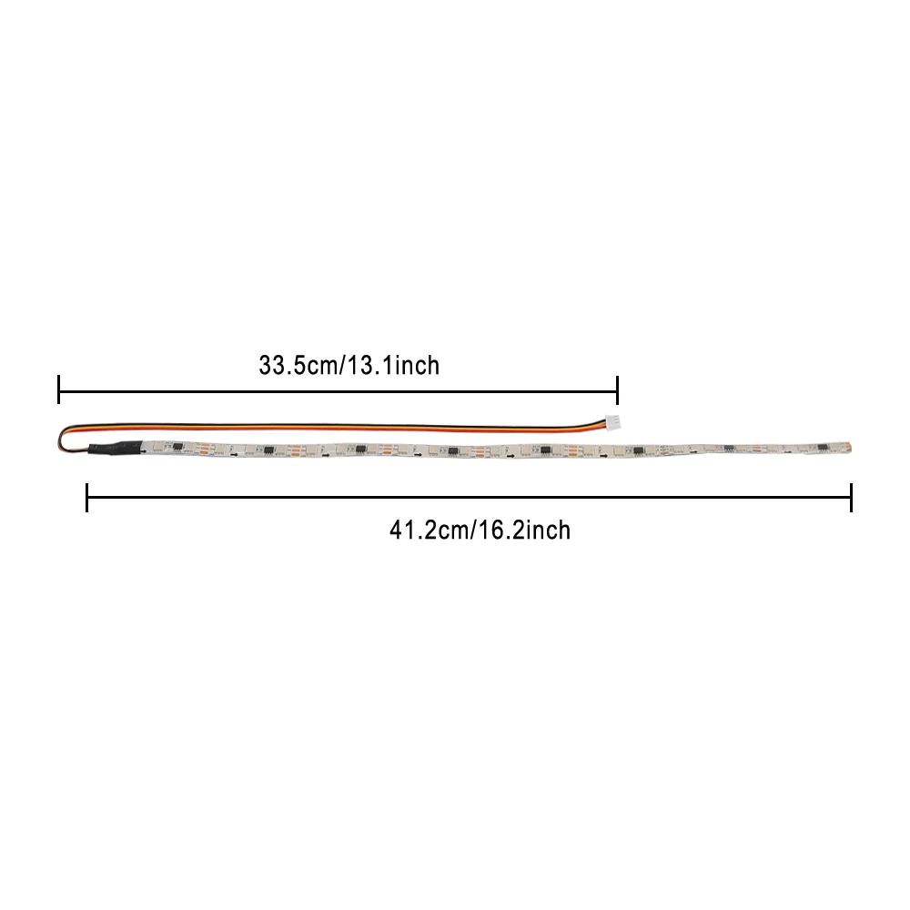 2PCS Electric Scooter LED Light Strip for KUGOO G2 Pro Kickscooter Left Right Side Lamp Replacement Accessories