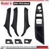 Original Right Hand Drive RHD For BMW 5 Series F10 F11 Beige Black Car Interior Inner Door Handle Panel Pull Trim Cover