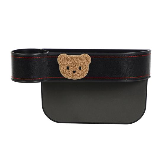 Gap Clip Box Car štěrbinový úložný box Cartoon Bear Roztomilý úložný box do interiéru auta