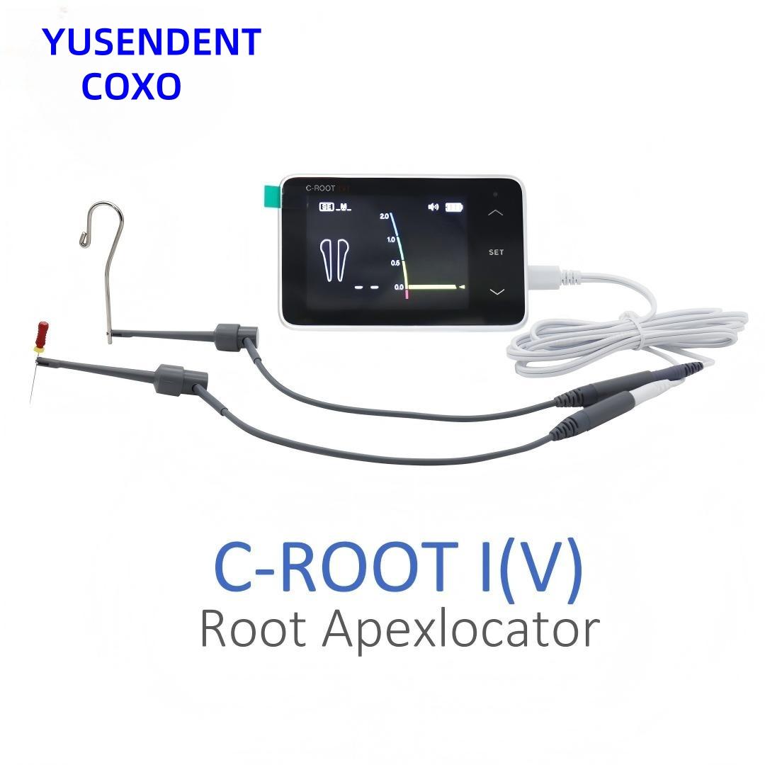 YUSENDENT COXO C-ROOT I(В) Стоматологический апекслокатор Портативный тестер длины корневого канала с цветным большим экраном Измерительный прибор EU Plug чёрный