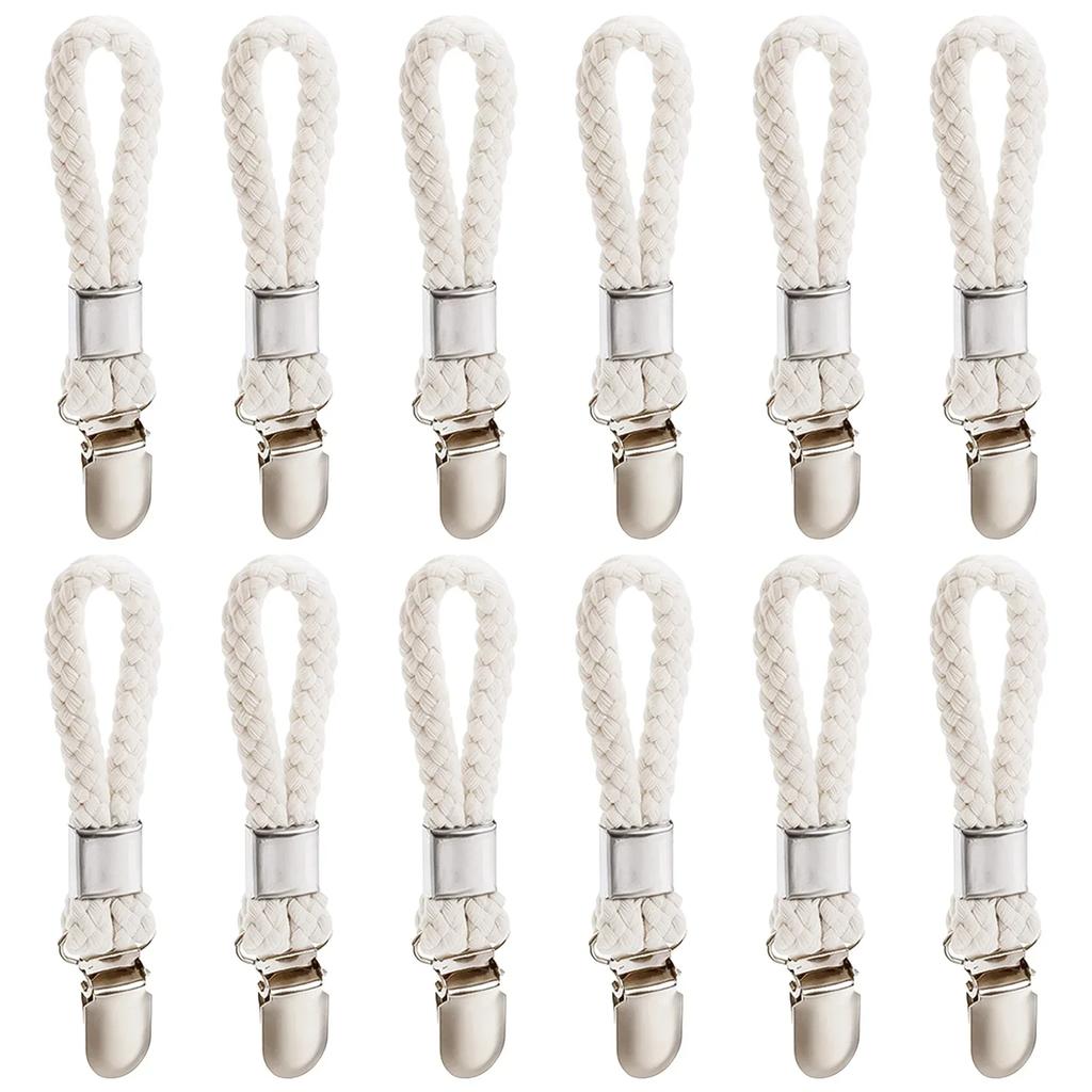 Pants Gloves Not Only Suitable For The Storage Of Kitchen And Bathroom Towels Towel Clips 4pcs Stainless Steel 12pcs