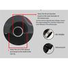 Car Exhaust Pipe Muffler Tip Y Shape Double Exit Carbon Fiber Nozzle Decoration Stainless For BMW Series B
